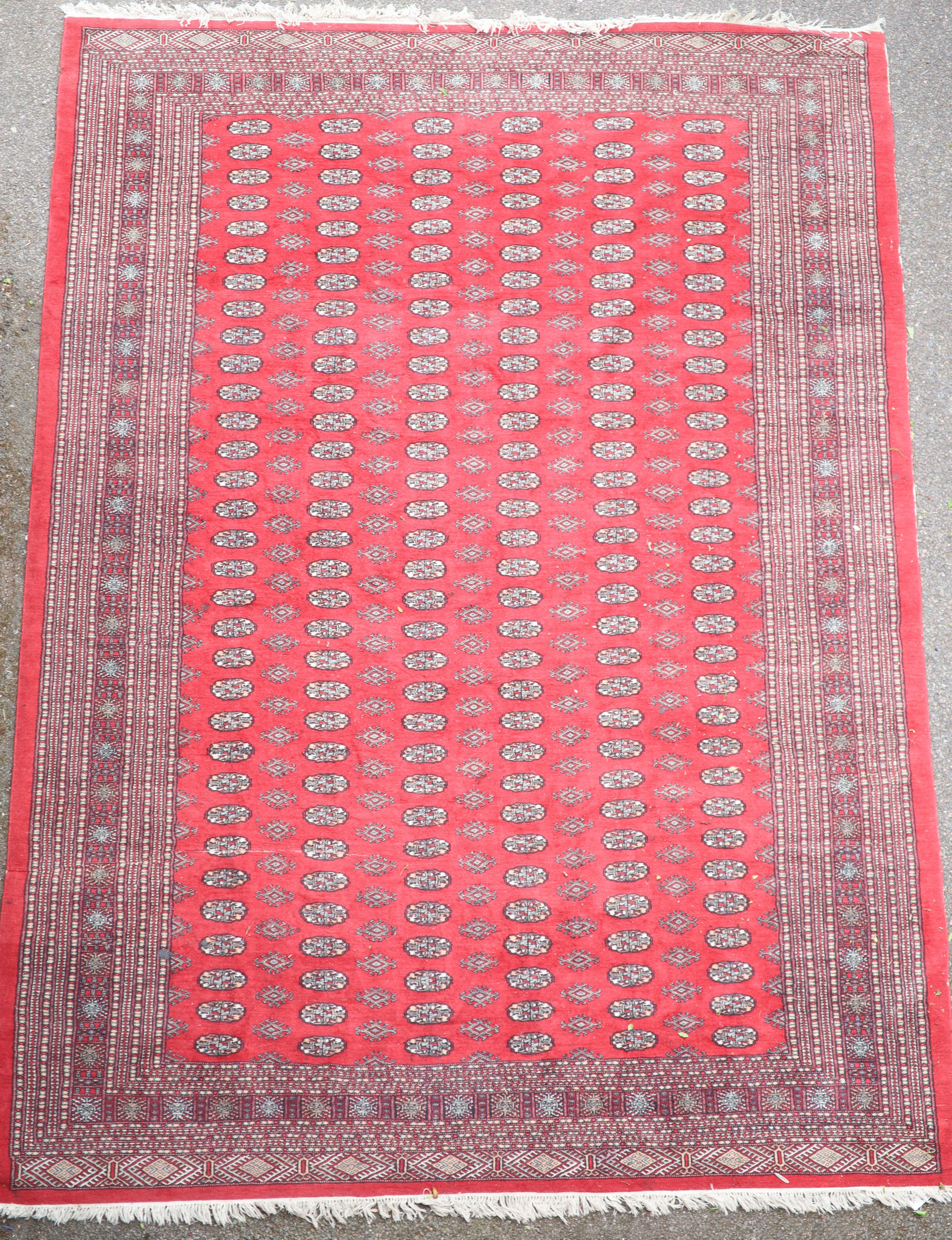 A Bokhara carpet